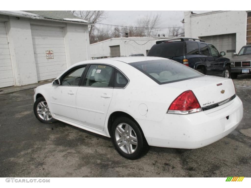 2010 Impala LT - Summit White / Gray photo #8