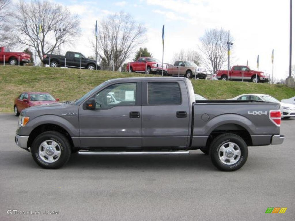 2011 F150 XLT SuperCrew 4x4 - Sterling Grey Metallic / Steel Gray photo #1