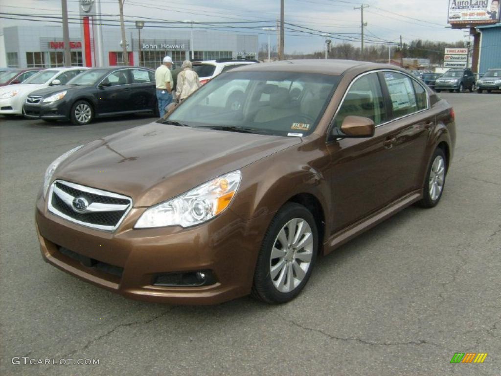 Caramel Bronze Pearl 2011 Subaru Legacy 2.5i Limited Exterior Photo #46261633
