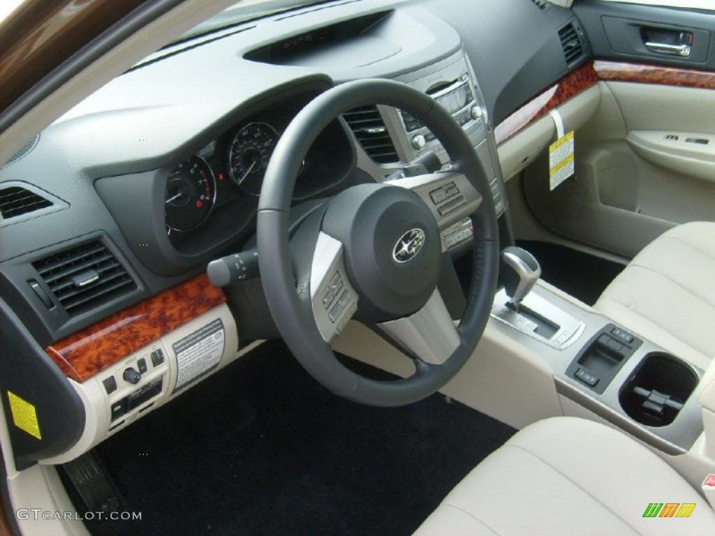 Warm Ivory Interior 2011 Subaru Legacy 2.5i Limited Photo #46261651
