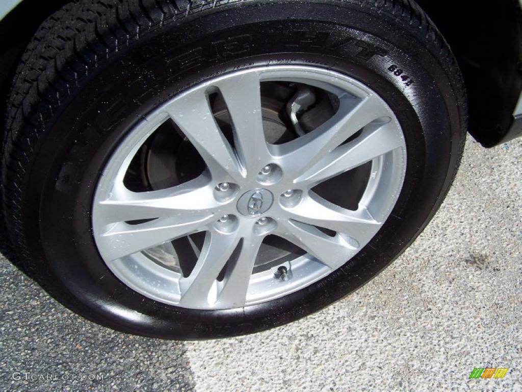 2010 Hyundai Santa Fe Limited Wheel Photo #46262947