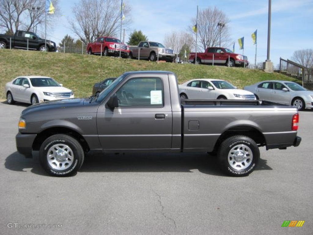 Dark Shadow Grey Metallic 2011 Ford Ranger XLT Regular Cab Exterior Photo #46263136