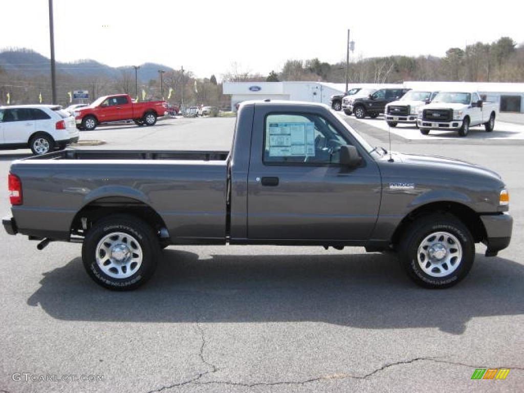 2011 Ranger XLT Regular Cab - Dark Shadow Grey Metallic / Medium Dark Flint photo #5