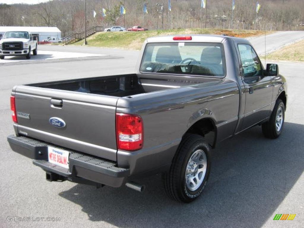 Dark Shadow Grey Metallic 2011 Ford Ranger XLT Regular Cab Exterior Photo #46263166