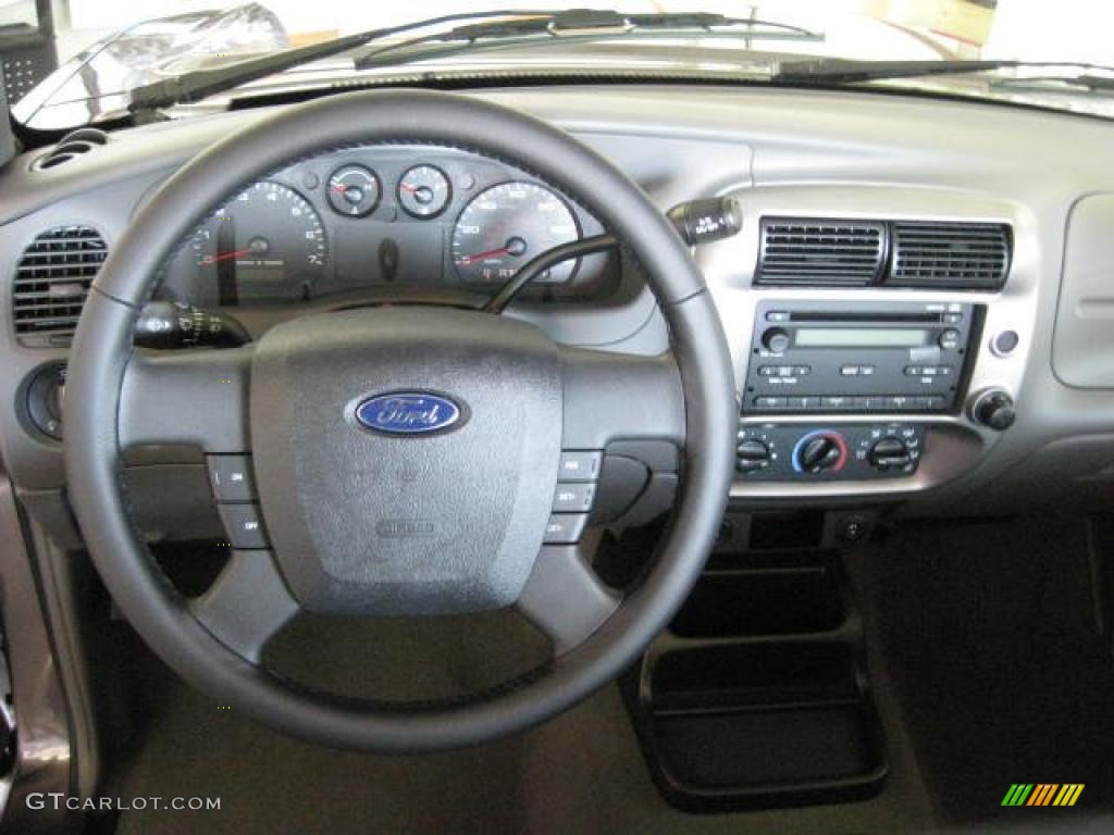 2011 Ford Ranger XLT Regular Cab Medium Dark Flint Dashboard Photo #46263235