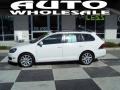 Candy White - Jetta TDI SportWagen Photo No. 1