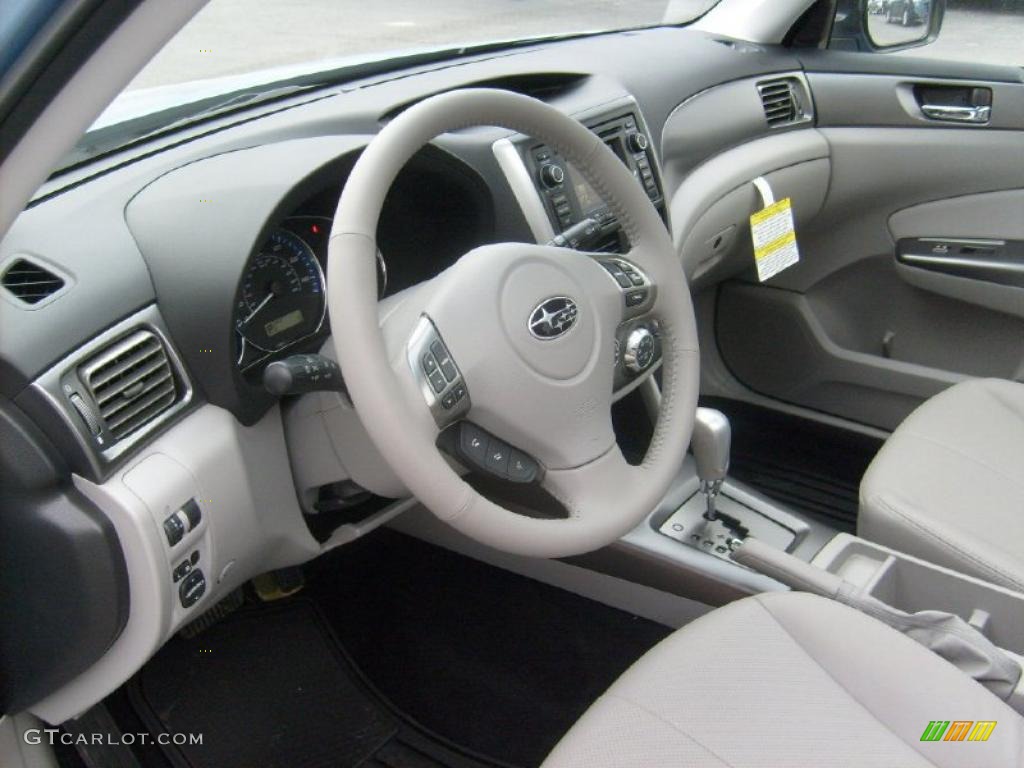 2011 Forester 2.5 X Limited - Sky Blue Metallic / Platinum photo #12