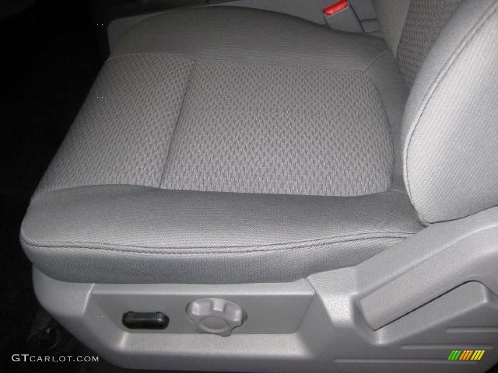 Steel Gray Interior 2011 Ford F150 XLT SuperCab 4x4 Photo #46264495