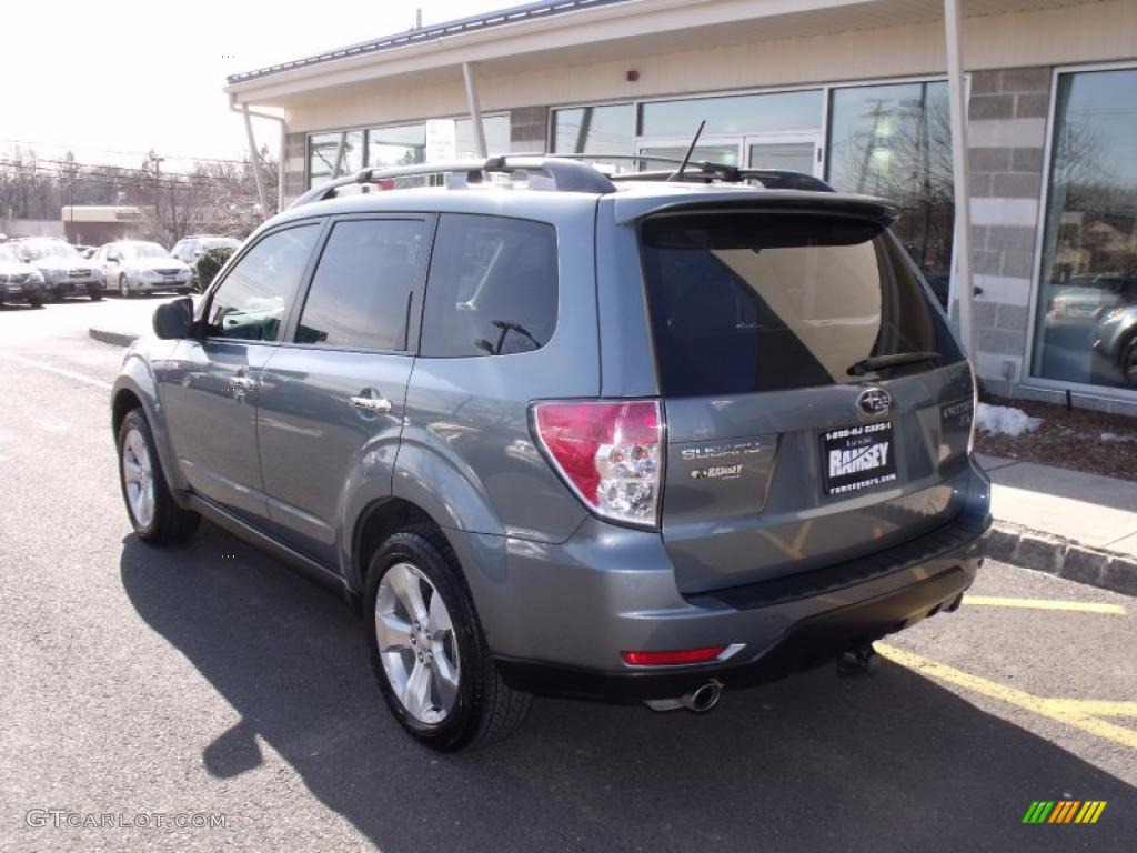 2009 Forester 2.5 XT Limited - Steel Silver Metallic / Platinum photo #3