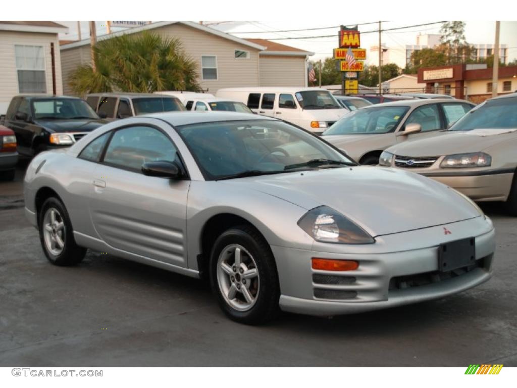 Sterling Silver Metallic 2000 Mitsubishi Eclipse RS Coupe Exterior Photo #46265482