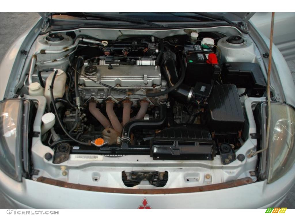 2000 Mitsubishi Eclipse RS Coupe 2.4 Liter SOHC 16-Valve 4 Cylinder Engine Photo #46265617