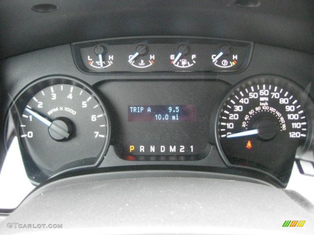 2011 Ford F150 XL SuperCab 4x4 Gauges Photo #46266412