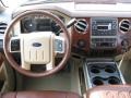 Chaparral Leather 2011 Ford F250 Super Duty King Ranch Crew Cab 4x4 Dashboard