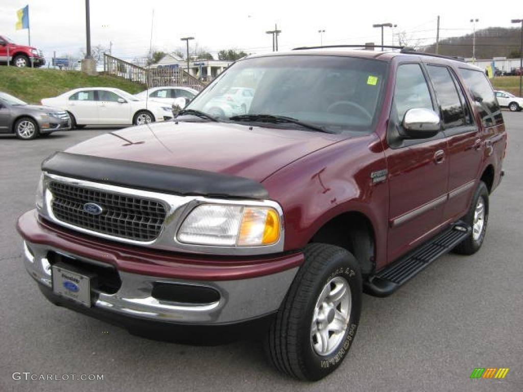 Dark Toreador Red Metallic 1998 Ford Expedition XLT 4x4 Exterior Photo #46266811