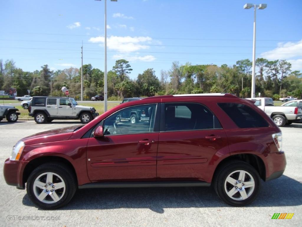 Deep Ruby Red Metallic 2009 Chevrolet Equinox LT Exterior Photo #46267219