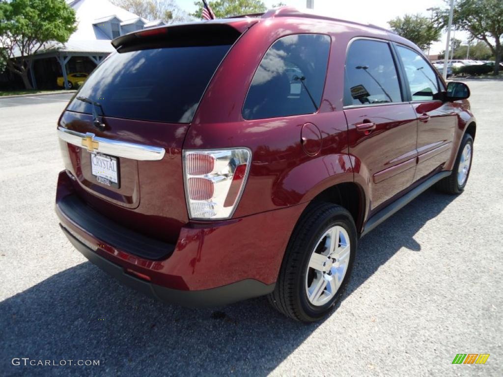 Deep Ruby Red Metallic 2009 Chevrolet Equinox LT Exterior Photo #46267348