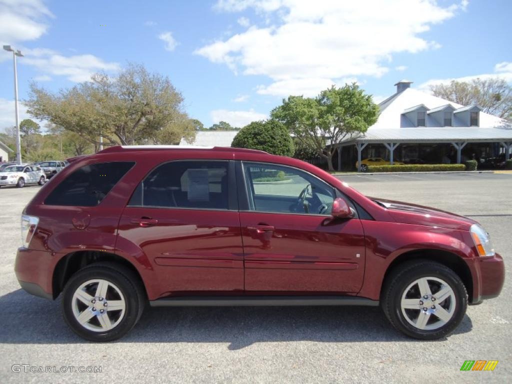 Deep Ruby Red Metallic 2009 Chevrolet Equinox LT Exterior Photo #46267360
