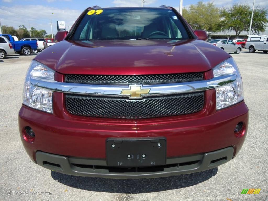 Deep Ruby Red Metallic 2009 Chevrolet Equinox LT Exterior Photo #46267462