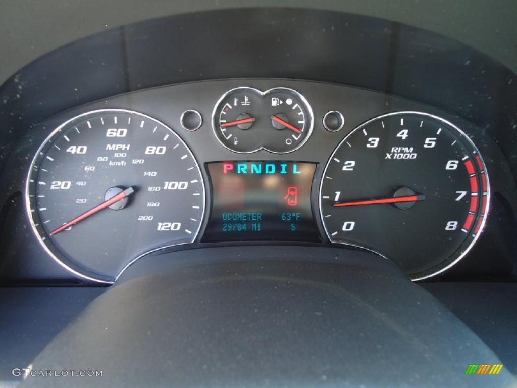 2009 Chevrolet Equinox LT Gauges Photo #46267576