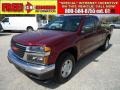 Sonoma Red Metallic 2007 GMC Canyon SLE Extended Cab