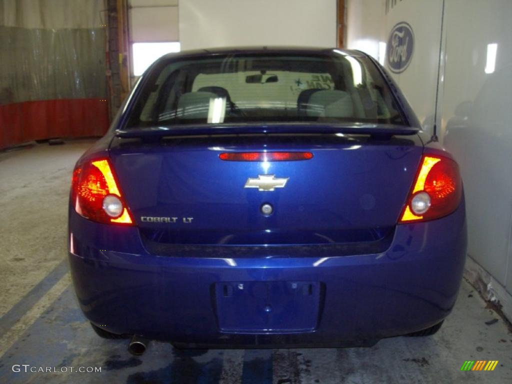 2007 Cobalt LT Sedan - Laser Blue Metallic / Gray photo #5