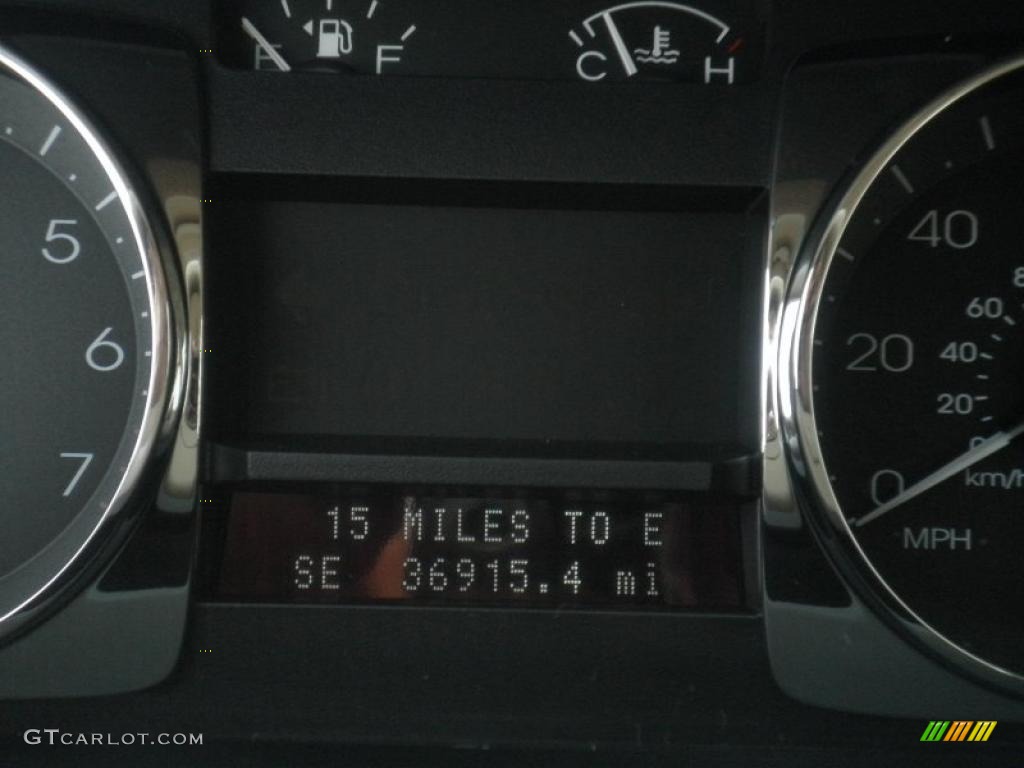 2008 MKZ AWD Sedan - Black / Light Stone photo #11