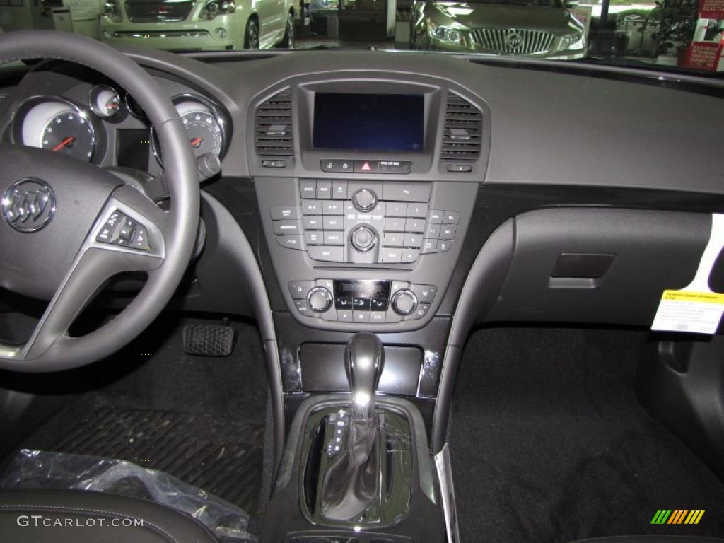 2011 Buick Regal CXL Turbo Ebony Dashboard Photo #46271308