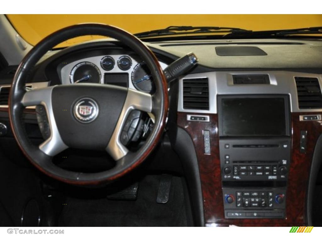 2009 Cadillac Escalade ESV AWD Ebony/Ebony Dashboard Photo #46271458