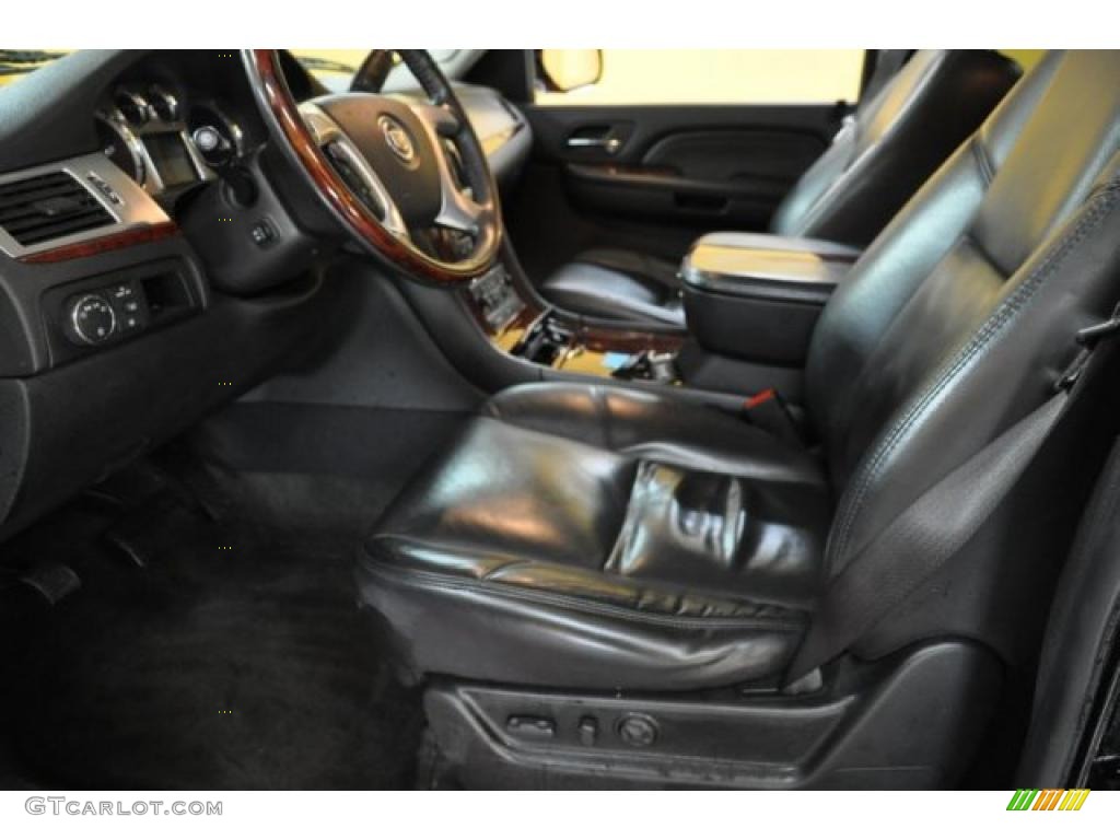 Ebony/Ebony Interior 2009 Cadillac Escalade ESV AWD Photo #46271566