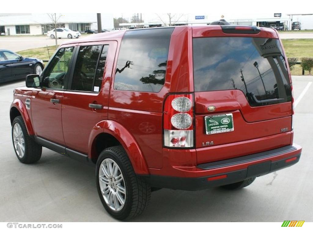 Rimini Red Metallic 2010 Land Rover LR4 HSE Exterior Photo #46271654