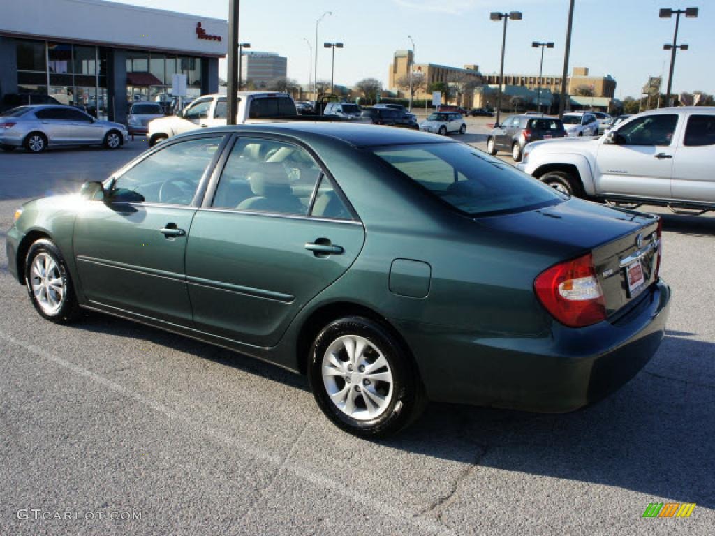 2004 Camry LE V6 - Aspen Green Pearl / Taupe photo #3