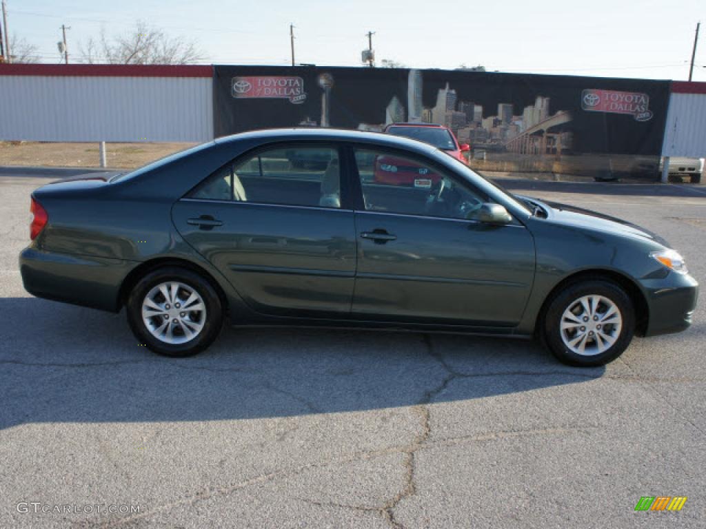 2004 Camry LE V6 - Aspen Green Pearl / Taupe photo #5