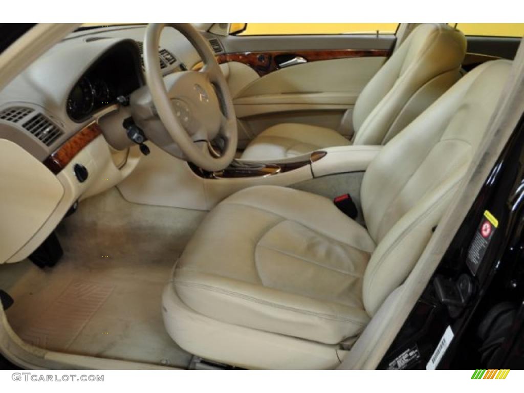 Stone Interior 2004 Mercedes-Benz E 320 4Matic Wagon Photo #46271953