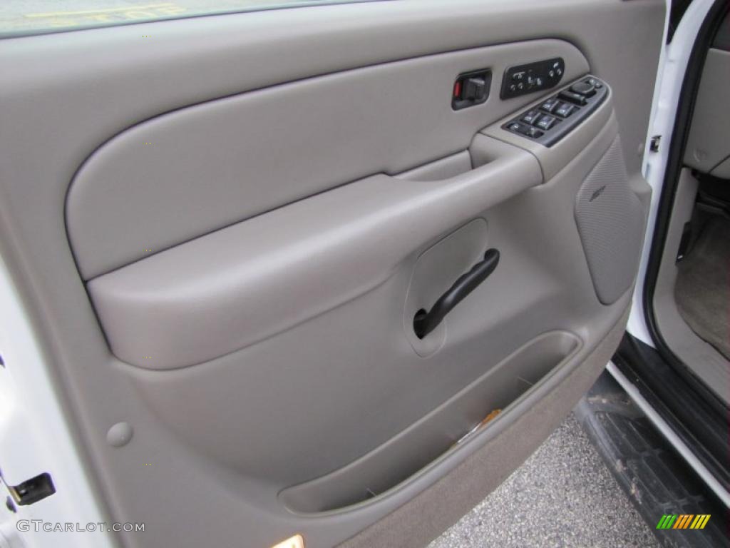 2005 Yukon SLT - Summit White / Pewter/Dark Pewter photo #10