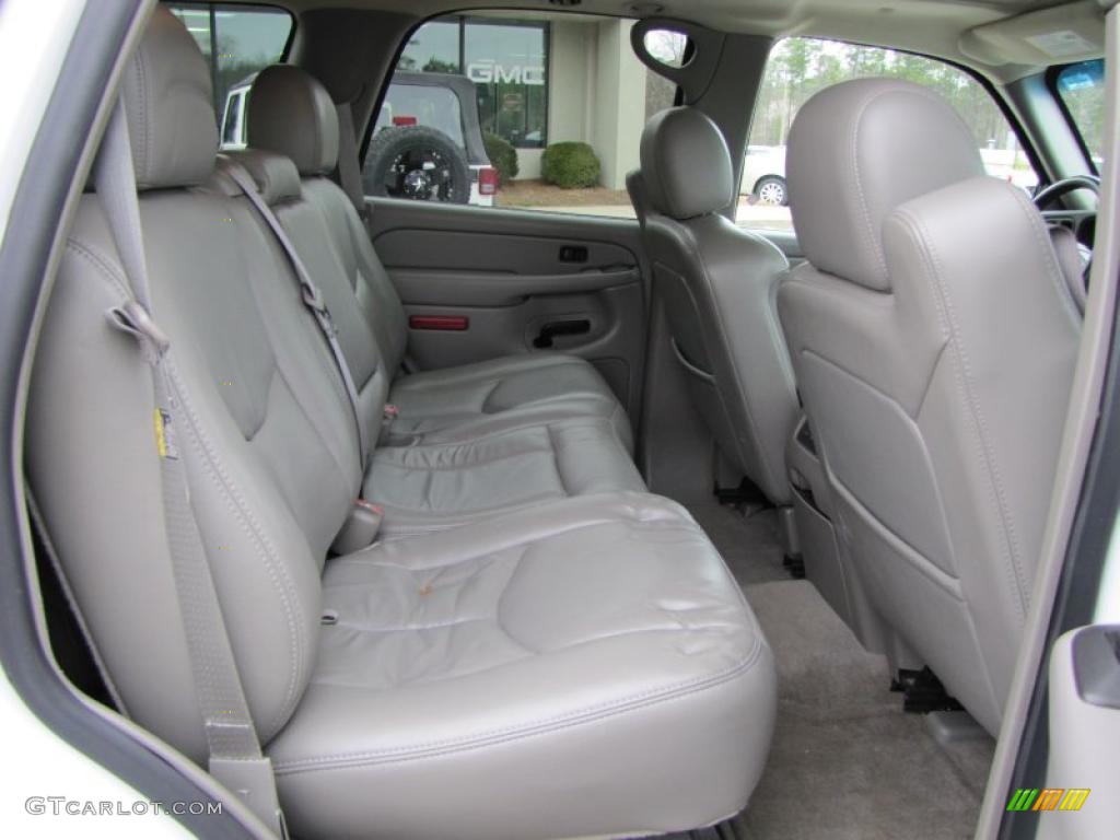 2005 Yukon SLT - Summit White / Pewter/Dark Pewter photo #15