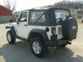 2007 Stone White Jeep Wrangler X 4x4  photo #3