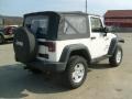 2007 Stone White Jeep Wrangler X 4x4  photo #5