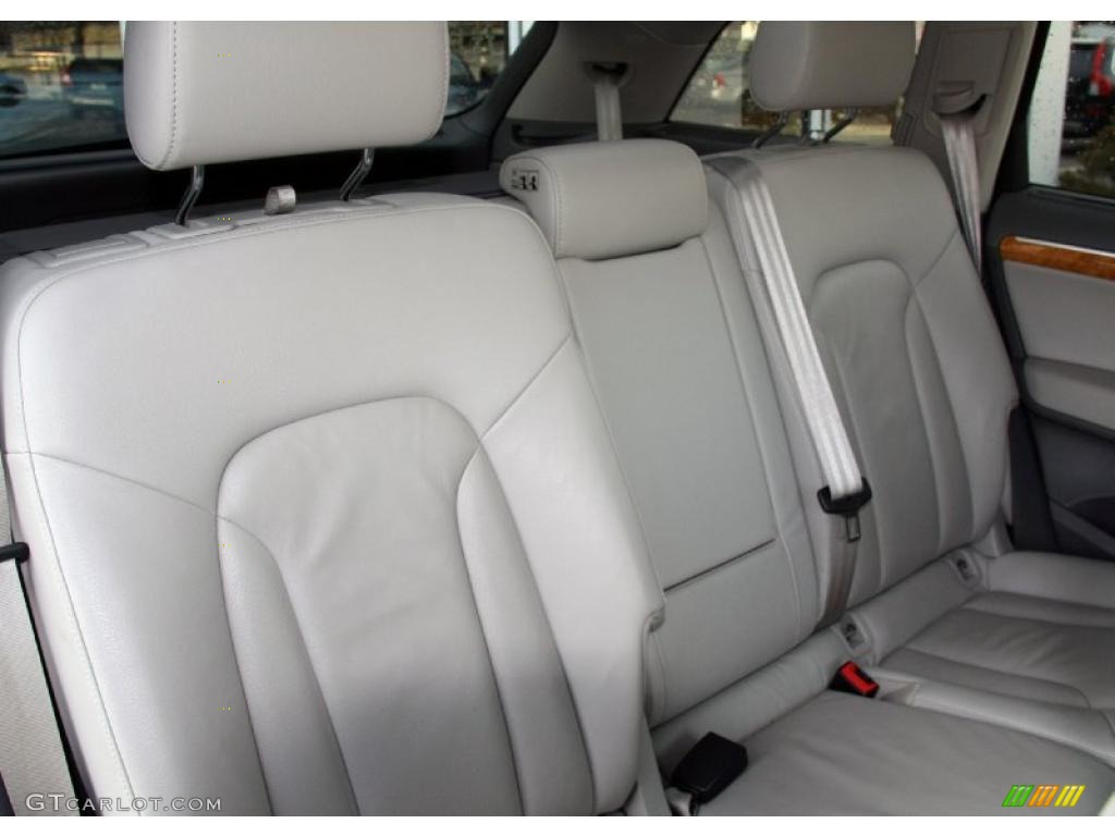 Limestone Grey Interior 2008 Audi Q7 4.2 Premium quattro Photo #46273600