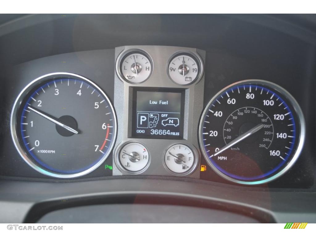 2008 Lexus LX 570 Gauges Photo #46273732