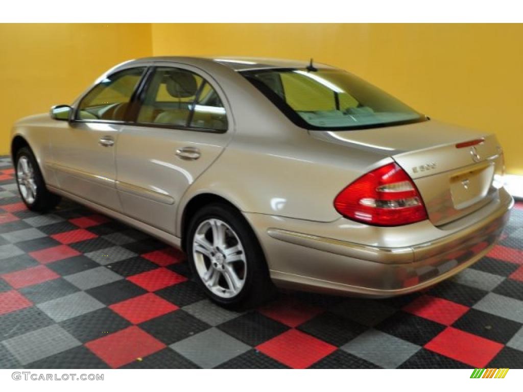 2005 E 500 4Matic Sedan - Desert Silver Metallic / Stone photo #3