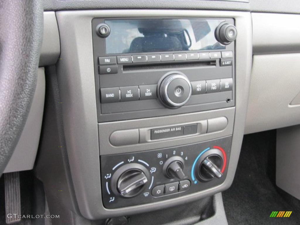 2007 Cobalt LS Coupe - Black / Gray photo #15