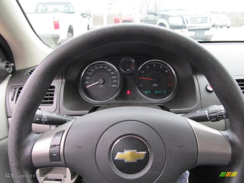 2007 Cobalt LS Coupe - Black / Gray photo #17