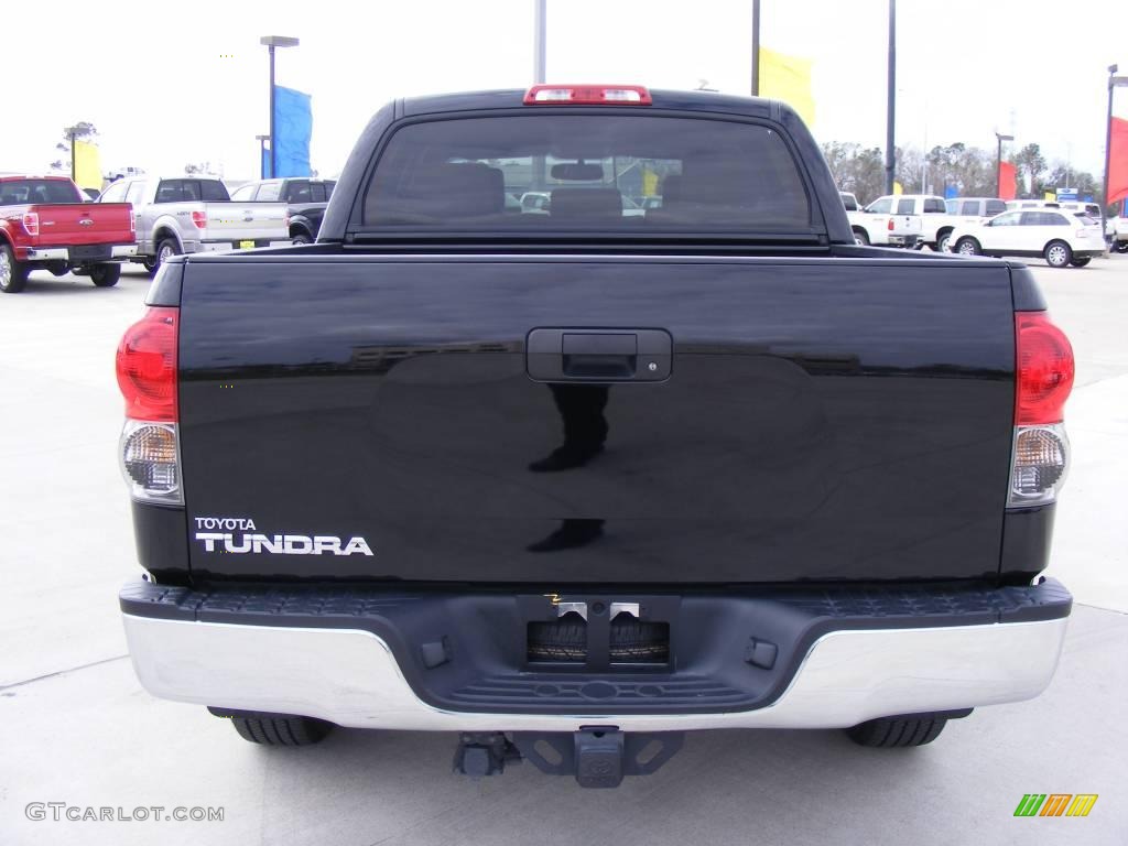 2007 Tundra SR5 CrewMax - Black / Beige photo #7