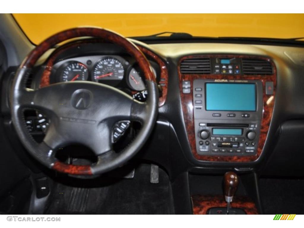 2001 Acura MDX Standard MDX Model Ebony Dashboard Photo #46276128