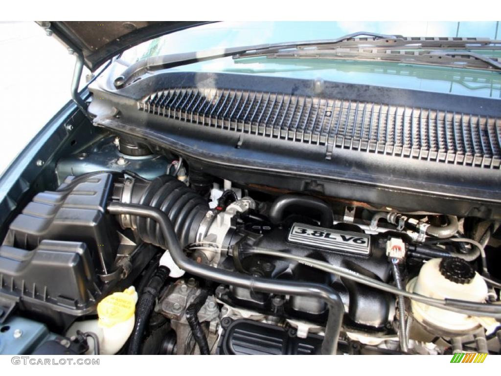 2005 Chrysler Town & Country Limited 3.8L OHV 12V V6 Engine Photo #46276683