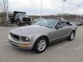 2008 Vapor Silver Metallic Ford Mustang V6 Deluxe Convertible  photo #7