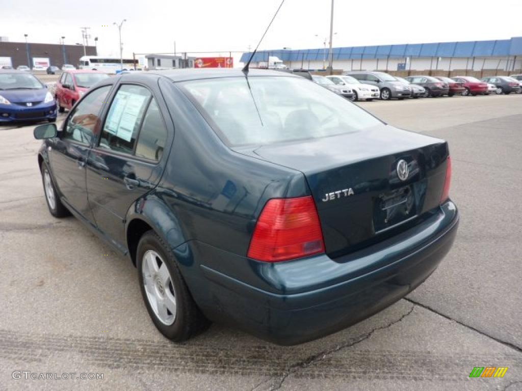 2002 Jetta GLS Sedan - Baltic Green / Black photo #2