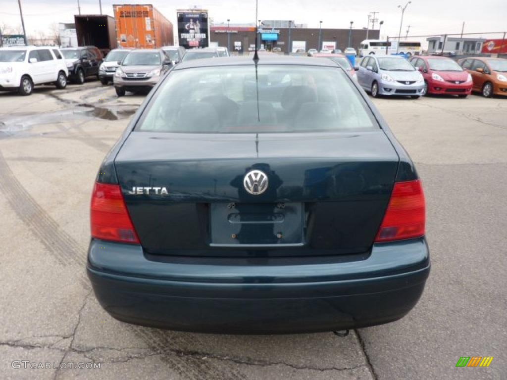 2002 Jetta GLS Sedan - Baltic Green / Black photo #3