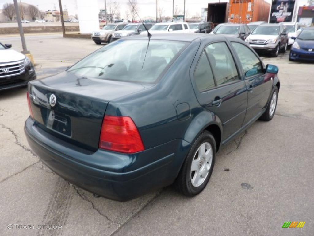 2002 Jetta GLS Sedan - Baltic Green / Black photo #4