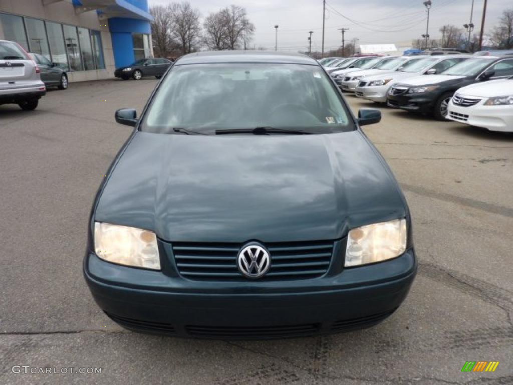 2002 Jetta GLS Sedan - Baltic Green / Black photo #6